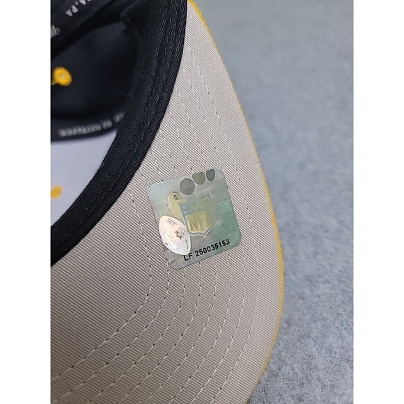 Mitchell Ness Hat Cap NFL Snapback Steelers Black Yellow Wool Embroidered Logo - Picture 5 of 12